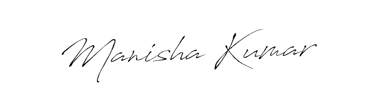 It looks lik you need a new signature style for name Manisha Kumar. Design unique handwritten (Antro_Vectra) signature with our free signature maker in just a few clicks. Manisha Kumar signature style 6 images and pictures png