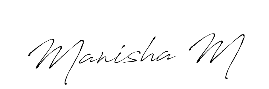 Once you've used our free online signature maker to create your best signature Antro_Vectra style, it's time to enjoy all of the benefits that Manisha M name signing documents. Manisha M signature style 6 images and pictures png