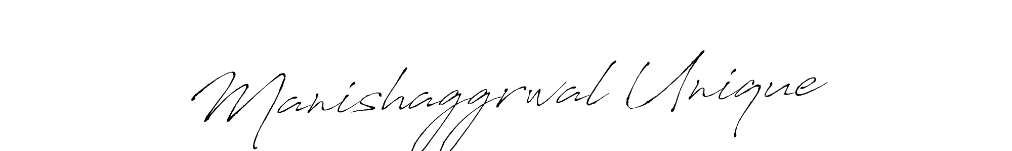 How to make Manishaggrwal Unique signature? Antro_Vectra is a professional autograph style. Create handwritten signature for Manishaggrwal Unique name. Manishaggrwal Unique signature style 6 images and pictures png