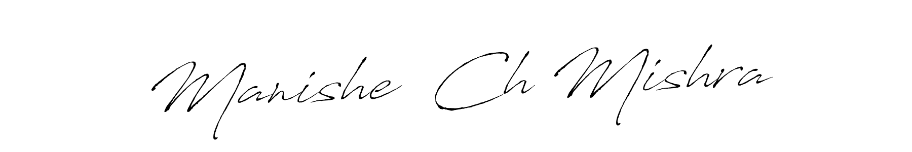 You should practise on your own different ways (Antro_Vectra) to write your name (Manishe  Ch Mishra) in signature. don't let someone else do it for you. Manishe  Ch Mishra signature style 6 images and pictures png