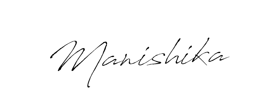 Manishika stylish signature style. Best Handwritten Sign (Antro_Vectra) for my name. Handwritten Signature Collection Ideas for my name Manishika. Manishika signature style 6 images and pictures png