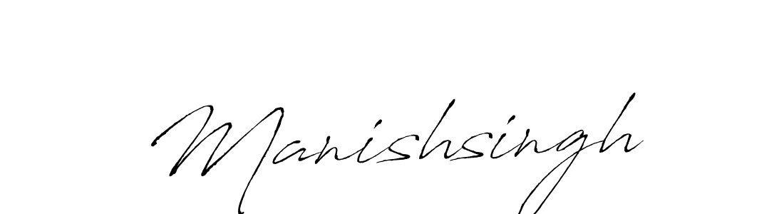 You should practise on your own different ways (Antro_Vectra) to write your name (Manishsingh) in signature. don't let someone else do it for you. Manishsingh signature style 6 images and pictures png