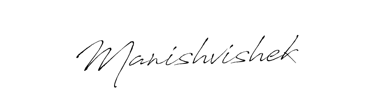 Manishvishek stylish signature style. Best Handwritten Sign (Antro_Vectra) for my name. Handwritten Signature Collection Ideas for my name Manishvishek. Manishvishek signature style 6 images and pictures png