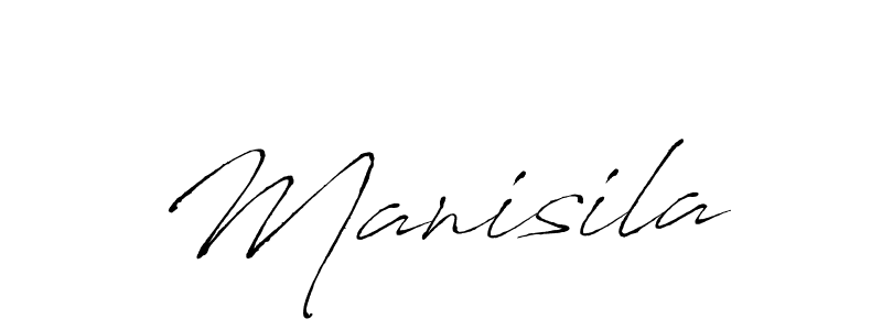 if you are searching for the best signature style for your name Manisila. so please give up your signature search. here we have designed multiple signature styles  using Antro_Vectra. Manisila signature style 6 images and pictures png