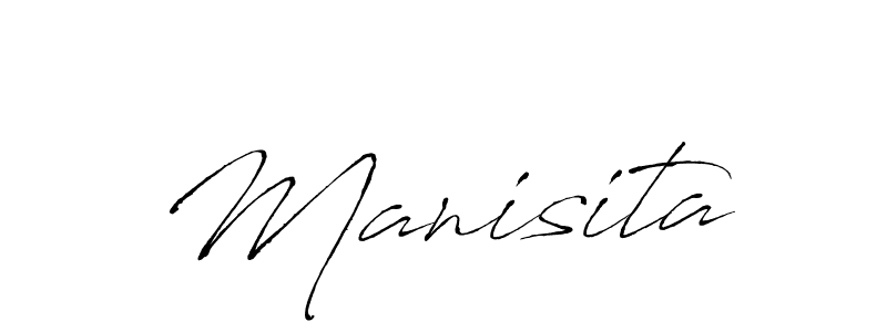 How to make Manisita signature? Antro_Vectra is a professional autograph style. Create handwritten signature for Manisita name. Manisita signature style 6 images and pictures png