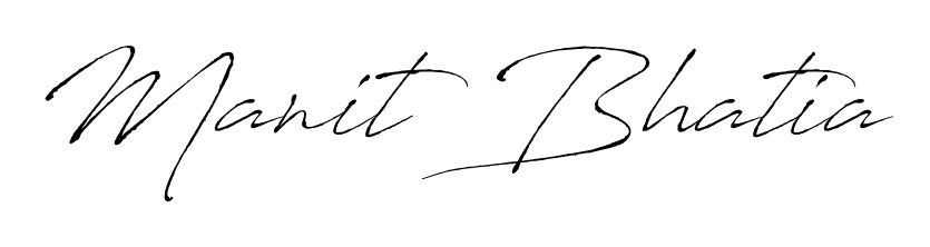 It looks like you need a new signature style for name Manit Bhatia. Design unique handwritten (Antro_Vectra) signature with our free signature maker in just a few clicks. Manit Bhatia signature style 6 images and pictures png