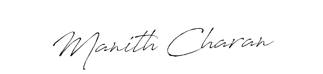 Best and Professional Signature Style for Manith Charan. Antro_Vectra Best Signature Style Collection. Manith Charan signature style 6 images and pictures png