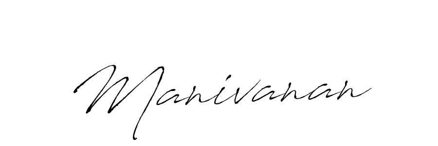 Create a beautiful signature design for name Manivanan. With this signature (Antro_Vectra) fonts, you can make a handwritten signature for free. Manivanan signature style 6 images and pictures png