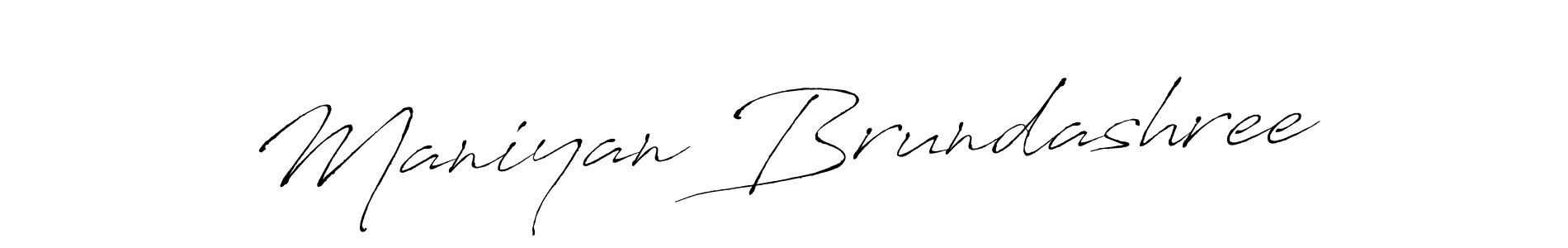 See photos of Maniyan Brundashree official signature by Spectra . Check more albums & portfolios. Read reviews & check more about Antro_Vectra font. Maniyan Brundashree signature style 6 images and pictures png