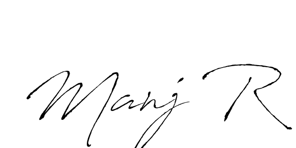 Best and Professional Signature Style for Manj R. Antro_Vectra Best Signature Style Collection. Manj R signature style 6 images and pictures png