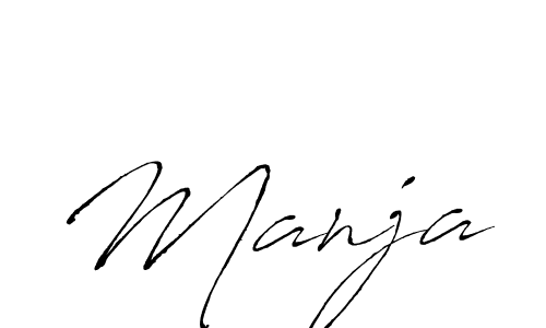if you are searching for the best signature style for your name Manja. so please give up your signature search. here we have designed multiple signature styles  using Antro_Vectra. Manja signature style 6 images and pictures png