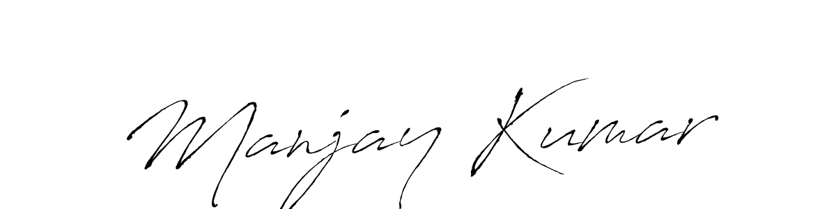 Make a beautiful signature design for name Manjay Kumar. Use this online signature maker to create a handwritten signature for free. Manjay Kumar signature style 6 images and pictures png