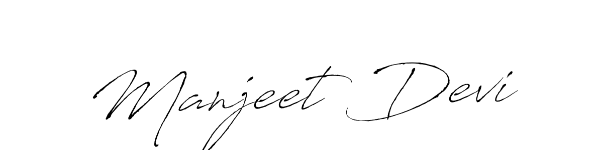 You should practise on your own different ways (Antro_Vectra) to write your name (Manjeet Devi) in signature. don't let someone else do it for you. Manjeet Devi signature style 6 images and pictures png