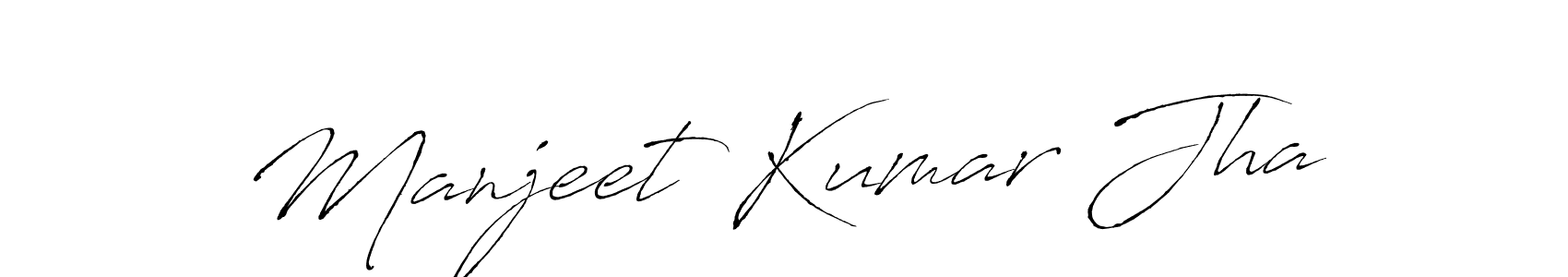 You should practise on your own different ways (Antro_Vectra) to write your name (Manjeet Kumar Jha) in signature. don't let someone else do it for you. Manjeet Kumar Jha signature style 6 images and pictures png