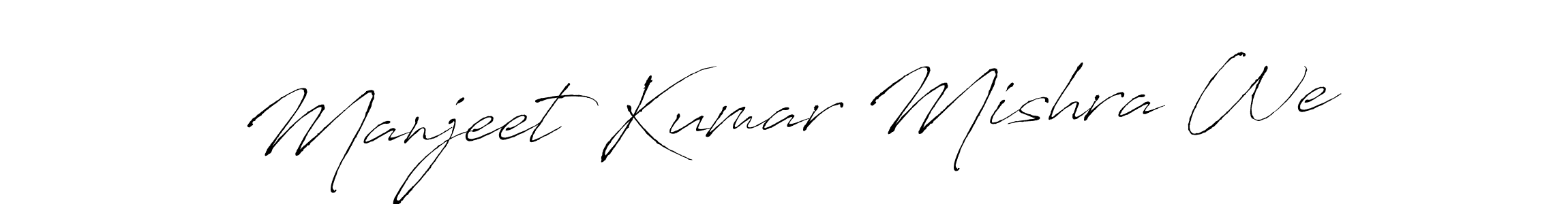 It looks lik you need a new signature style for name Manjeet Kumar Mishra We. Design unique handwritten (Antro_Vectra) signature with our free signature maker in just a few clicks. Manjeet Kumar Mishra We signature style 6 images and pictures png