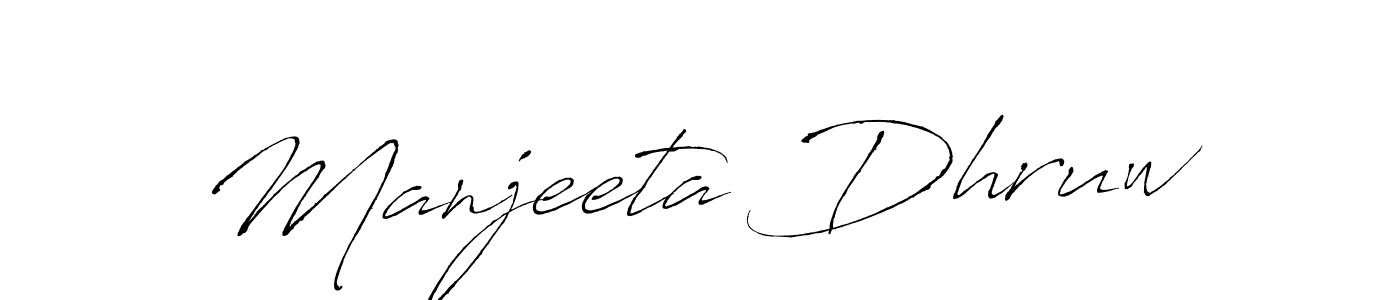 Once you've used our free online signature maker to create your best signature Antro_Vectra style, it's time to enjoy all of the benefits that Manjeeta Dhruw name signing documents. Manjeeta Dhruw signature style 6 images and pictures png