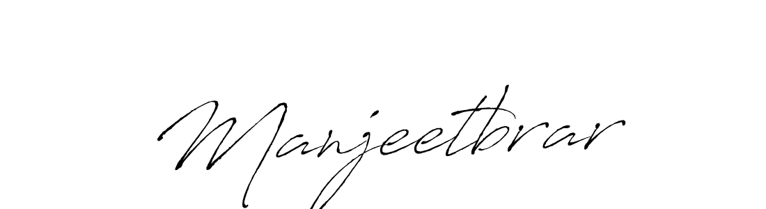 Use a signature maker to create a handwritten signature online. With this signature software, you can design (Antro_Vectra) your own signature for name Manjeetbrar. Manjeetbrar signature style 6 images and pictures png