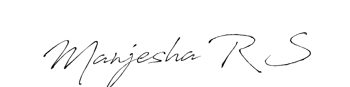 Best and Professional Signature Style for Manjesha R S. Antro_Vectra Best Signature Style Collection. Manjesha R S signature style 6 images and pictures png