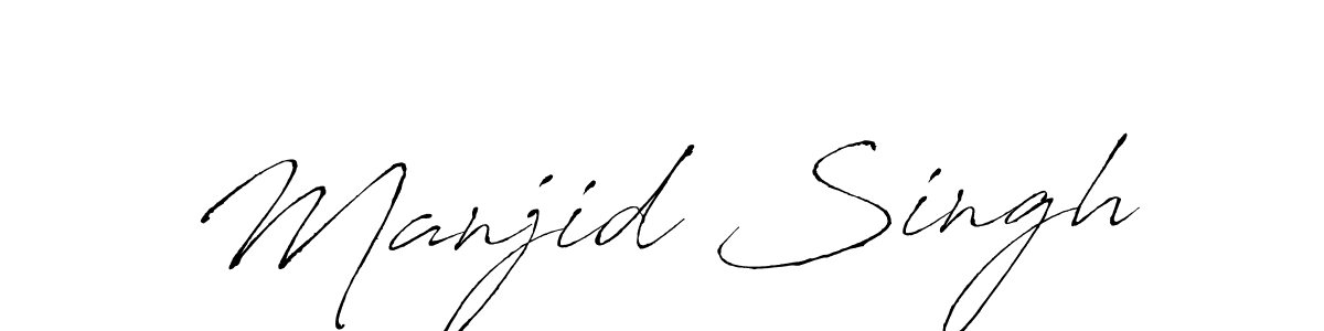 You can use this online signature creator to create a handwritten signature for the name Manjid Singh. This is the best online autograph maker. Manjid Singh signature style 6 images and pictures png