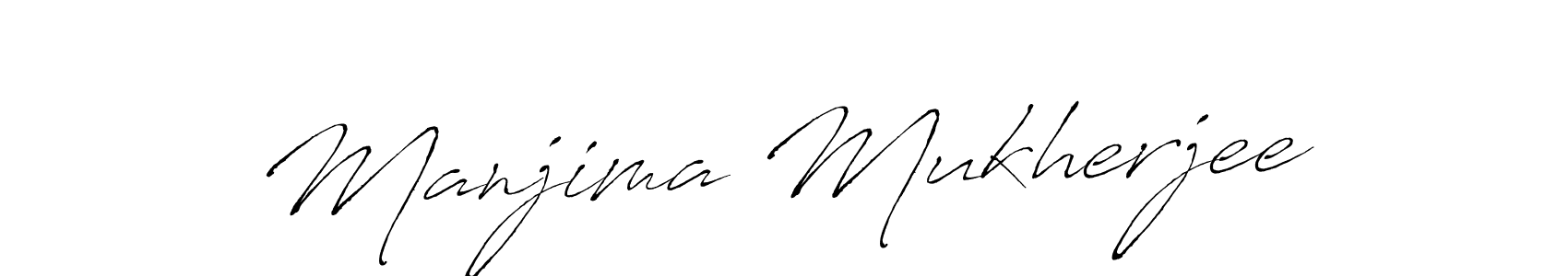 Also we have Manjima Mukherjee name is the best signature style. Create professional handwritten signature collection using Antro_Vectra autograph style. Manjima Mukherjee signature style 6 images and pictures png