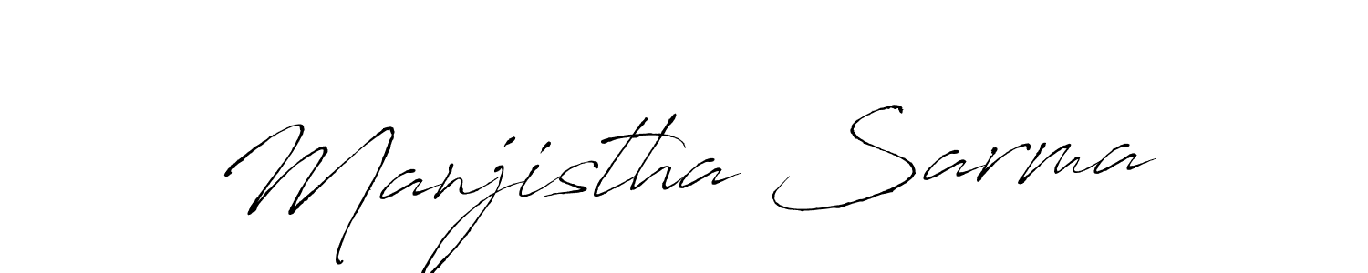 It looks lik you need a new signature style for name Manjistha Sarma. Design unique handwritten (Antro_Vectra) signature with our free signature maker in just a few clicks. Manjistha Sarma signature style 6 images and pictures png