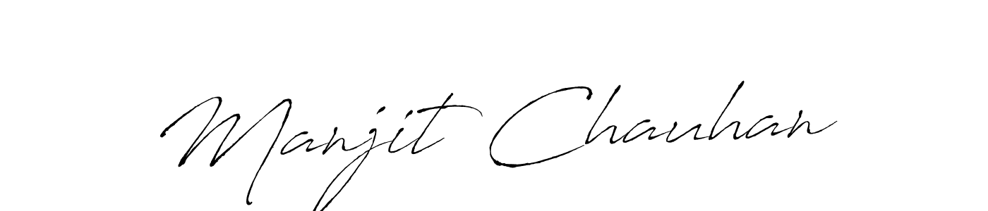 Also You can easily find your signature by using the search form. We will create Manjit Chauhan name handwritten signature images for you free of cost using Antro_Vectra sign style. Manjit Chauhan signature style 6 images and pictures png