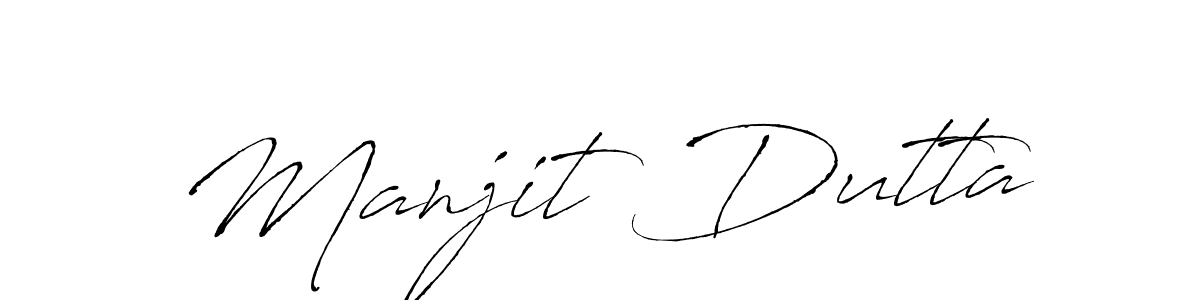 How to Draw Manjit Dutta signature style? Antro_Vectra is a latest design signature styles for name Manjit Dutta. Manjit Dutta signature style 6 images and pictures png