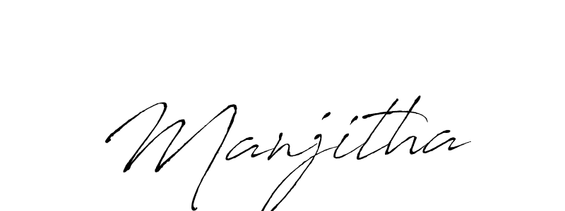 It looks lik you need a new signature style for name Manjitha. Design unique handwritten (Antro_Vectra) signature with our free signature maker in just a few clicks. Manjitha signature style 6 images and pictures png