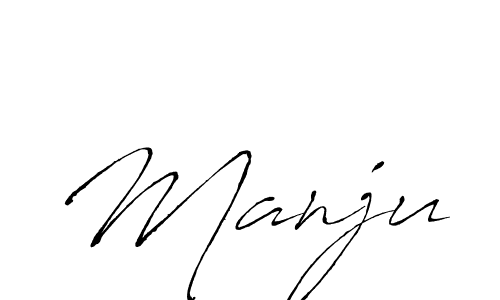 You should practise on your own different ways (Antro_Vectra) to write your name (Manju) in signature. don't let someone else do it for you. Manju signature style 6 images and pictures png