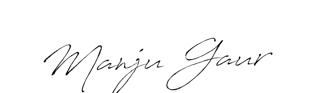 Similarly Antro_Vectra is the best handwritten signature design. Signature creator online .You can use it as an online autograph creator for name Manju Gaur. Manju Gaur signature style 6 images and pictures png