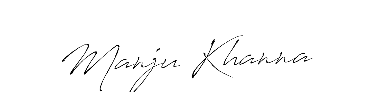 It looks lik you need a new signature style for name Manju Khanna. Design unique handwritten (Antro_Vectra) signature with our free signature maker in just a few clicks. Manju Khanna signature style 6 images and pictures png
