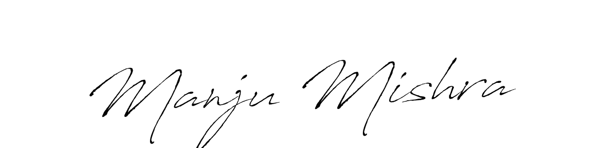 Make a beautiful signature design for name Manju Mishra. Use this online signature maker to create a handwritten signature for free. Manju Mishra signature style 6 images and pictures png