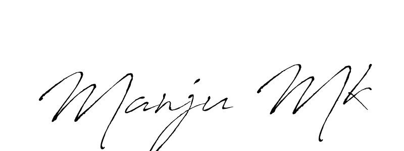 You can use this online signature creator to create a handwritten signature for the name Manju Mk. This is the best online autograph maker. Manju Mk signature style 6 images and pictures png