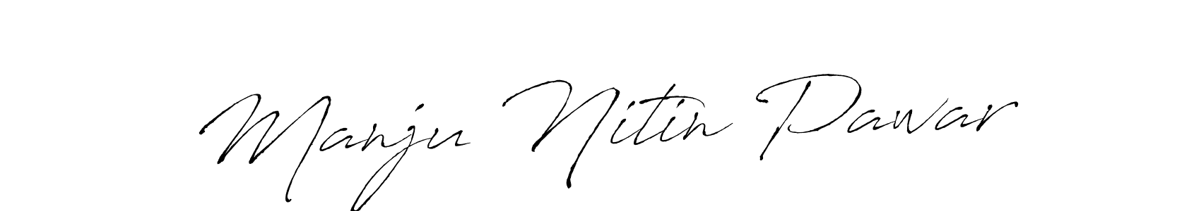 Best and Professional Signature Style for Manju Nitin Pawar. Antro_Vectra Best Signature Style Collection. Manju Nitin Pawar signature style 6 images and pictures png