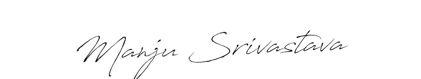 This is the best signature style for the Manju Srivastava name. Also you like these signature font (Antro_Vectra). Mix name signature. Manju Srivastava signature style 6 images and pictures png