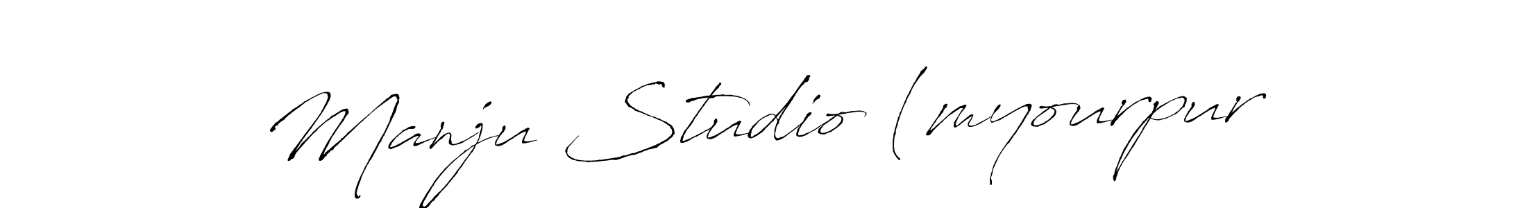 The best way (Antro_Vectra) to make a short signature is to pick only two or three words in your name. The name Manju Studio (myourpur include a total of six letters. For converting this name. Manju Studio (myourpur signature style 6 images and pictures png