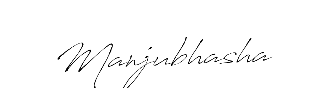 Create a beautiful signature design for name Manjubhasha. With this signature (Antro_Vectra) fonts, you can make a handwritten signature for free. Manjubhasha signature style 6 images and pictures png