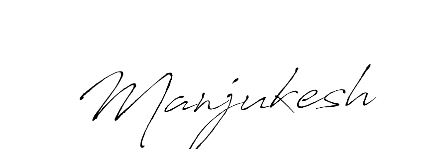 Manjukesh stylish signature style. Best Handwritten Sign (Antro_Vectra) for my name. Handwritten Signature Collection Ideas for my name Manjukesh. Manjukesh signature style 6 images and pictures png