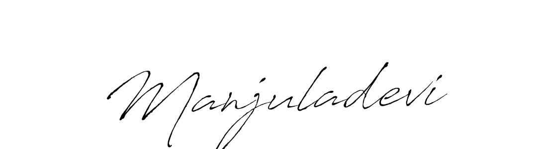 Use a signature maker to create a handwritten signature online. With this signature software, you can design (Antro_Vectra) your own signature for name Manjuladevi. Manjuladevi signature style 6 images and pictures png