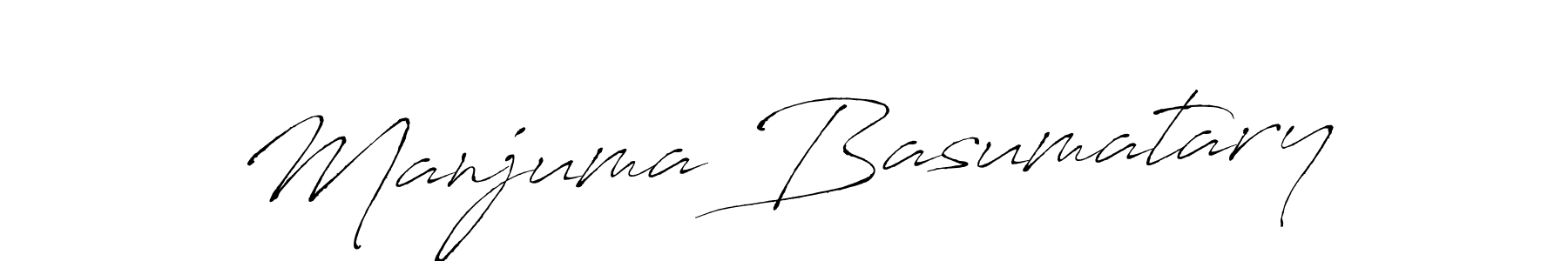 Also we have Manjuma Basumatary name is the best signature style. Create professional handwritten signature collection using Antro_Vectra autograph style. Manjuma Basumatary signature style 6 images and pictures png