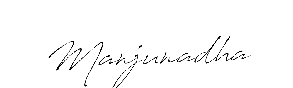 The best way (Antro_Vectra) to make a short signature is to pick only two or three words in your name. The name Manjunadha include a total of six letters. For converting this name. Manjunadha signature style 6 images and pictures png
