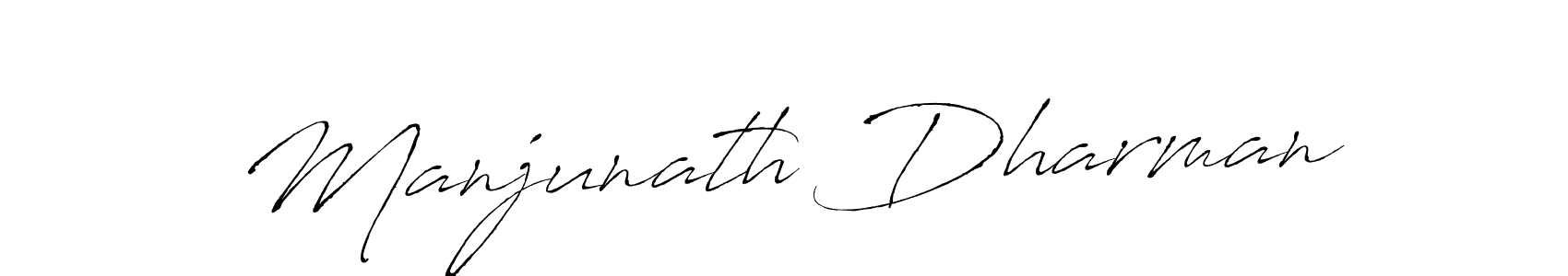 Antro_Vectra is a professional signature style that is perfect for those who want to add a touch of class to their signature. It is also a great choice for those who want to make their signature more unique. Get Manjunath Dharman name to fancy signature for free. Manjunath Dharman signature style 6 images and pictures png