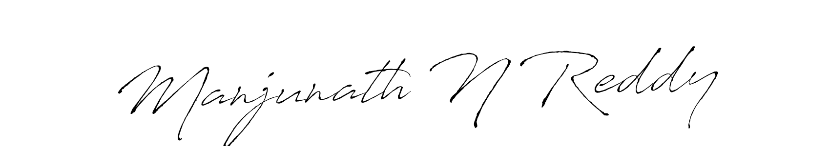 How to make Manjunath N Reddy signature? Antro_Vectra is a professional autograph style. Create handwritten signature for Manjunath N Reddy name. Manjunath N Reddy signature style 6 images and pictures png
