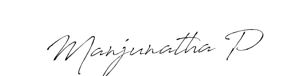 It looks lik you need a new signature style for name Manjunatha P. Design unique handwritten (Antro_Vectra) signature with our free signature maker in just a few clicks. Manjunatha P signature style 6 images and pictures png