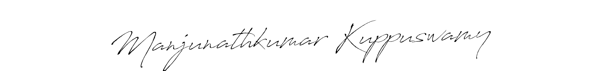 Make a beautiful signature design for name Manjunathkumar Kuppuswamy. Use this online signature maker to create a handwritten signature for free. Manjunathkumar Kuppuswamy signature style 6 images and pictures png