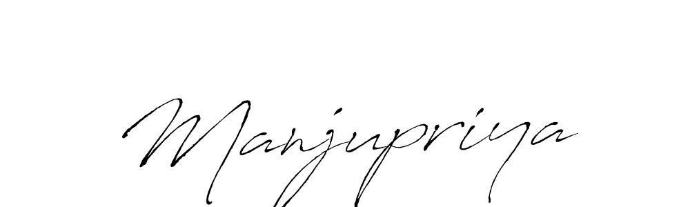 How to make Manjupriya signature? Antro_Vectra is a professional autograph style. Create handwritten signature for Manjupriya name. Manjupriya signature style 6 images and pictures png