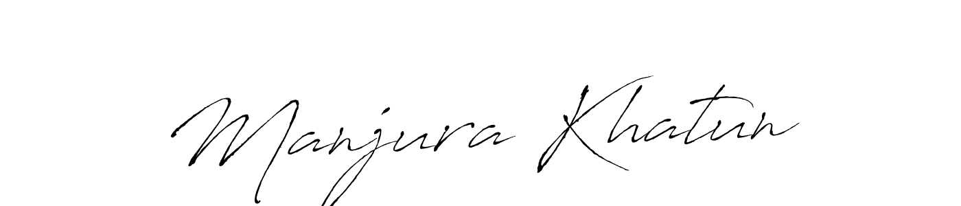 Manjura Khatun stylish signature style. Best Handwritten Sign (Antro_Vectra) for my name. Handwritten Signature Collection Ideas for my name Manjura Khatun. Manjura Khatun signature style 6 images and pictures png