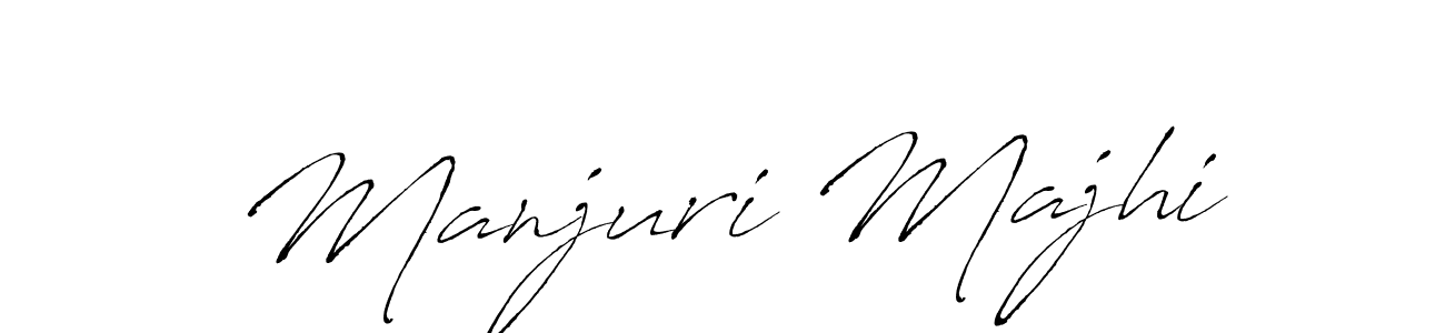 Create a beautiful signature design for name Manjuri Majhi. With this signature (Antro_Vectra) fonts, you can make a handwritten signature for free. Manjuri Majhi signature style 6 images and pictures png