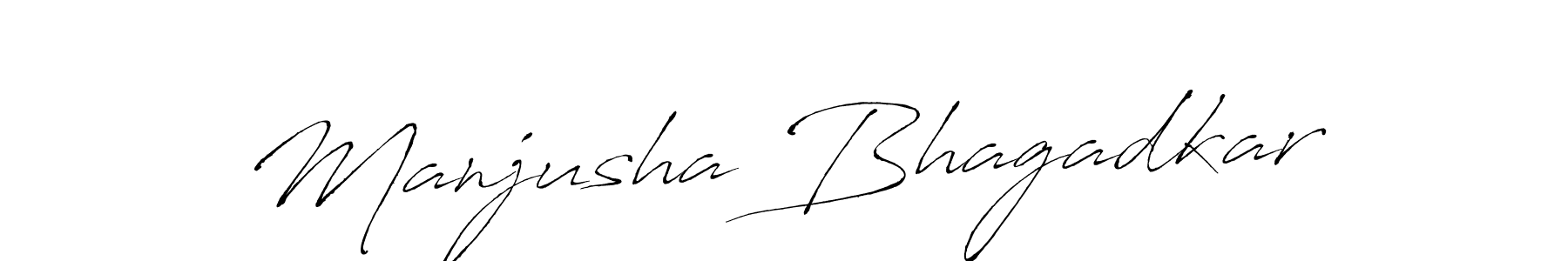 Also we have Manjusha Bhagadkar name is the best signature style. Create professional handwritten signature collection using Antro_Vectra autograph style. Manjusha Bhagadkar signature style 6 images and pictures png