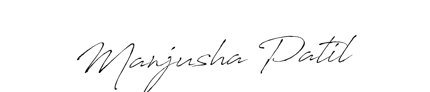 You should practise on your own different ways (Antro_Vectra) to write your name (Manjusha Patil) in signature. don't let someone else do it for you. Manjusha Patil signature style 6 images and pictures png